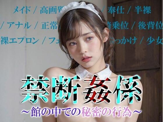 禁断姦係 館の中での秘密の行為 メイン画像