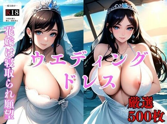 【大容量作品】新婚1年目の花嫁は実は寝取られ願望あり。ウエディングフォント中のカメラマンに夢中No.1〜アニメ メイン画像