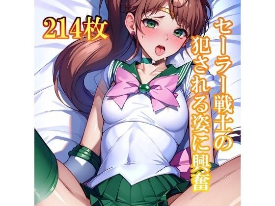 セーラー戦士のHな姿に興奮して、思わず手が息子へ メイン画像