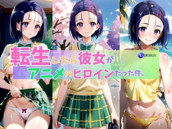 転生したら彼女がアニメのヒロインだった メイン画像