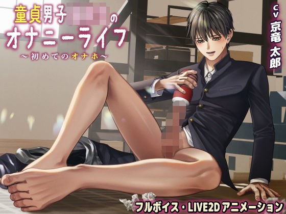 童貞男子○校生のオナニーライフ 初めてのオナホ【フルボイス・LIVE2Dアニメーション】 メイン画像