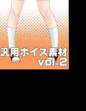 汎用ボイス素材 vol.2 メイン画像