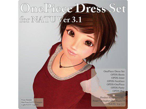 OnePiece Dress Set for Natu Ver 3.1 メイン画像