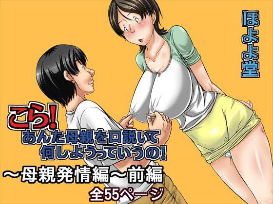 こら！あんた母親を口説いて何しようっていうの！〜母親発情編〜前編 メイン画像
