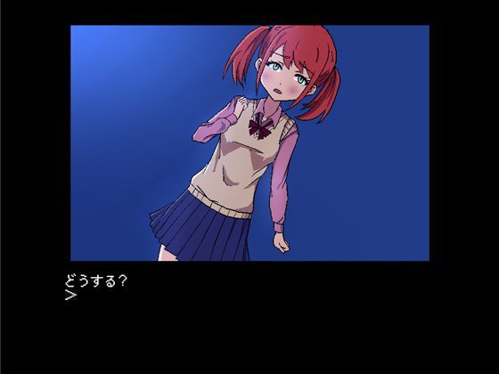 女の子は帰宅途中にレイプされてしまった！〜コマンド入力式エロゲ〜 メイン画像