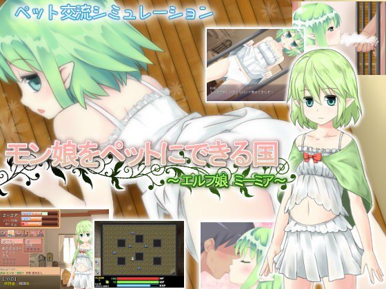 モン娘をペットにできる国〜エルフ娘 ミーミア〜 メイン画像