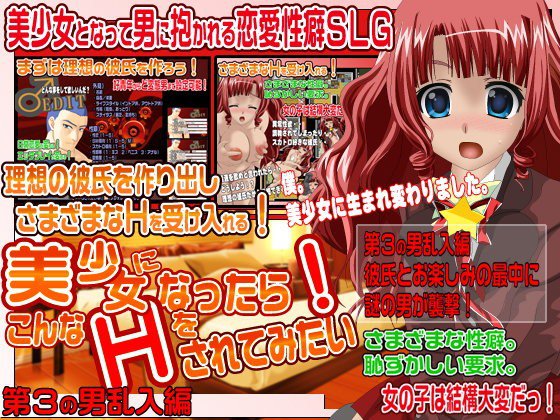 美少女になったらこんなHをされてみたい 第三の男乱入編 メイン画像