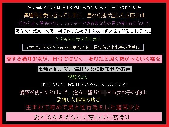 ねこ耳うさ耳、ハンターのあなた メイン画像