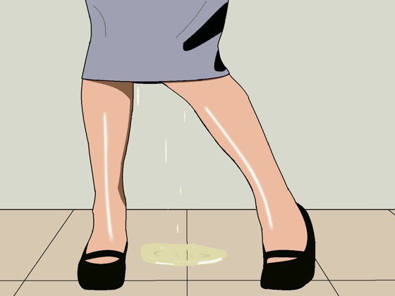 プレゼンの最中におしっこ我慢できなくなって漏らすキャリアOL メイン画像