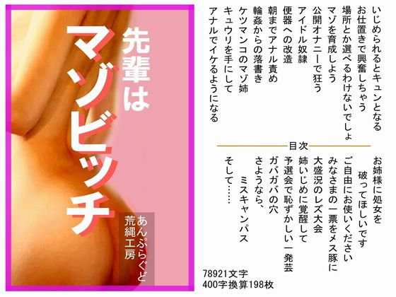 先輩はマゾビッチ メイン画像