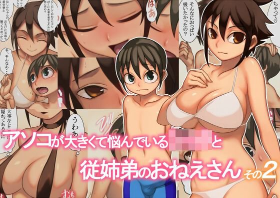 アソコが大きくて悩んでいるショタと従姉弟のおねえさんその2 メイン画像