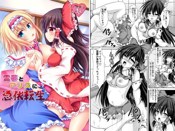 霊夢とアリスに憑依転生 メイン画像