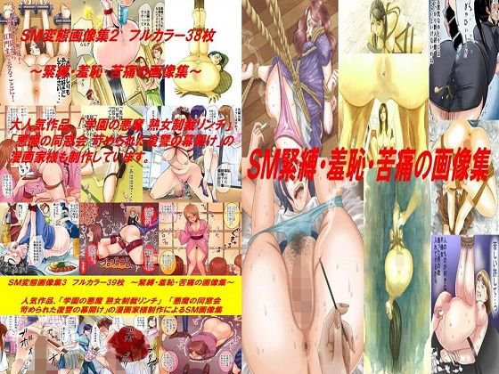 SM変態画像集1〜3セット フルカラー112枚 メイン画像
