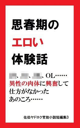 思春期のエロい体験話 JS、JC、JK、OL 異性の肉体に興奮して仕方がなかったあのころ…… 佐伯ヤドロク官能小説短編集3 メイン画像