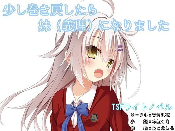 少し人生巻き戻したら妹（義理）になりました メイン画像