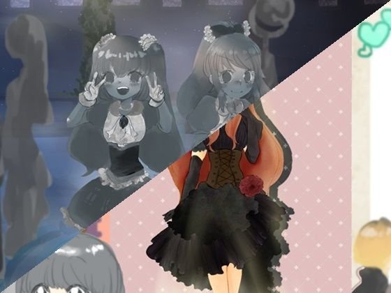 『月明かりの魔法少女像』/『フィギュアイドル』 メイン画像