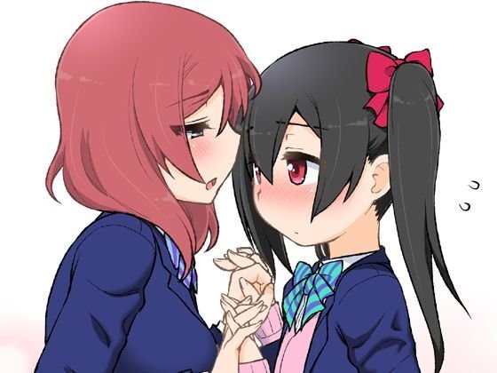 Maki-chan’s First H with Nico-chan （Lesbian Edition） ［English Version］ メイン画像