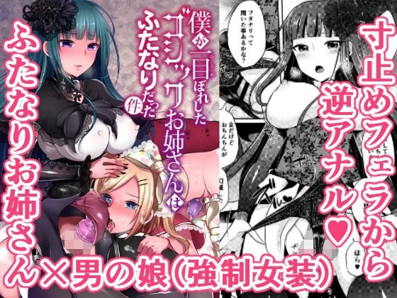 僕が一目ぼれしたゴシックお姉さんはふたなりだった件 メイン画像