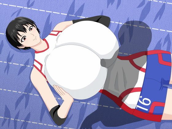 爆乳バレー部員の着衣パイズリアニメーション メイン画像