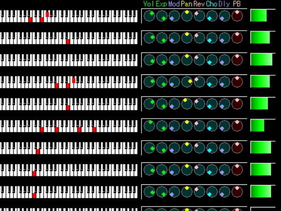 MKS Series MIDI Singal Indicator メイン画像