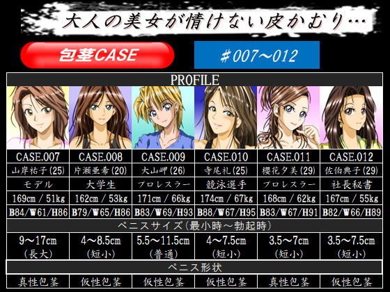 包茎CASE.007〜012 メイン画像