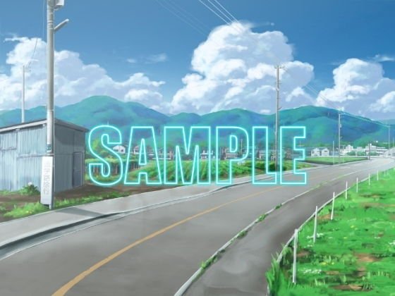 背景素材:田舎道1 メイン画像