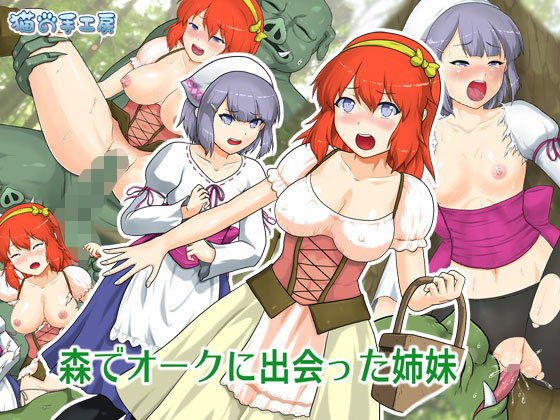 森でオークと出会った姉妹 メイン画像