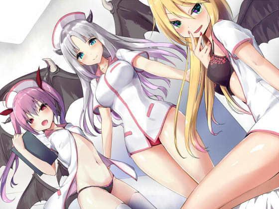 美少女ヴァンパイアハーレムの褒められオナサポ♪ メイン画像