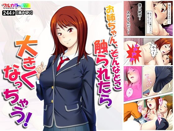 お姉ちゃん、そんなとこ触られたら大きくなっちゃう！ メイン画像