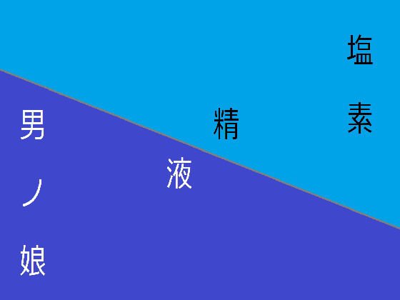 塩素 精液 男ノ娘 メイン画像