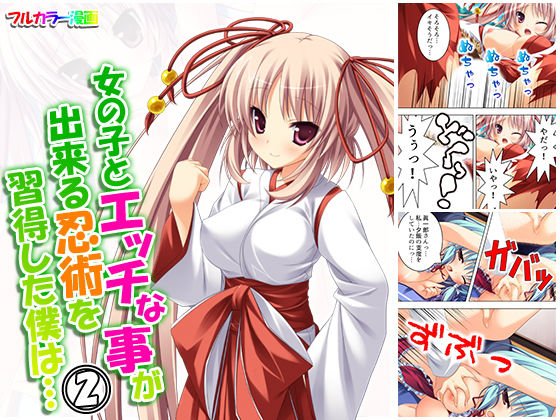女の子とエッチな事が出来る忍術を習得した僕は… 2巻 メイン画像