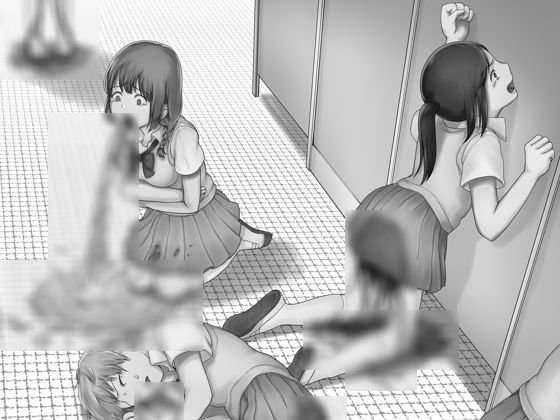 集団食中毒で汚物まみれの女子達 メイン画像