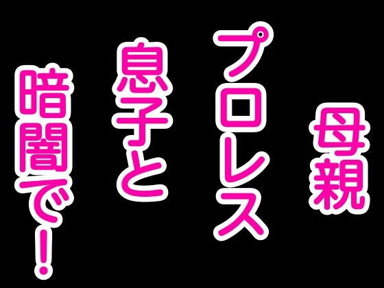 母親プロレス息子と暗闇で メイン画像