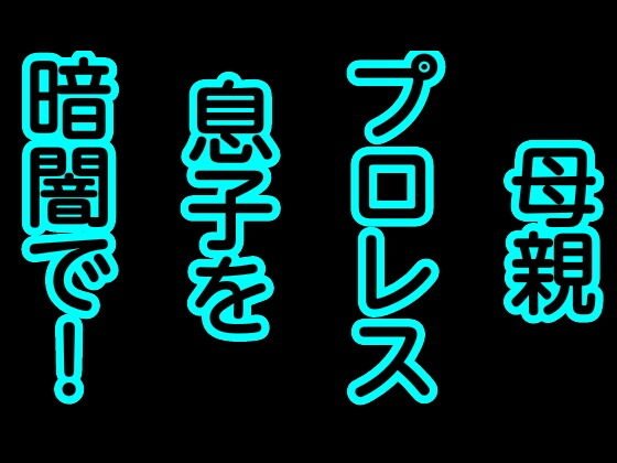 母親プロレス息子を暗闇で！ メイン画像