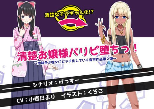 Neat and clean lady, Parisi has fallen! -The second sound work that the quiet child gradually becomes a bitch- メイン画像