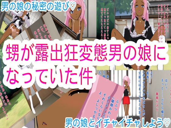 甥が露出狂変態男の娘になっていた件 メイン画像