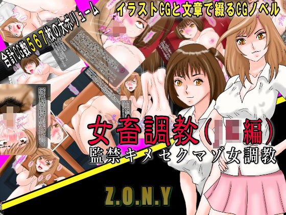 女畜調教（J○編） 監禁キメセクマゾ女調教 メイン画像