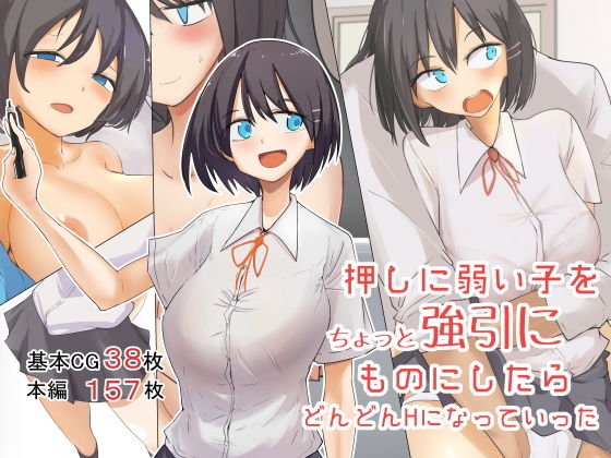 押しに弱い子をちょっと強引にものにしたらどんどんHになっていった メイン画像