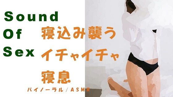 Sound Of Sex 貧乳セフレが寝てるところをバイノーラルマイクをつけて襲ってSEX→前後の寝息〜イチャイチャ〜 メイン画像