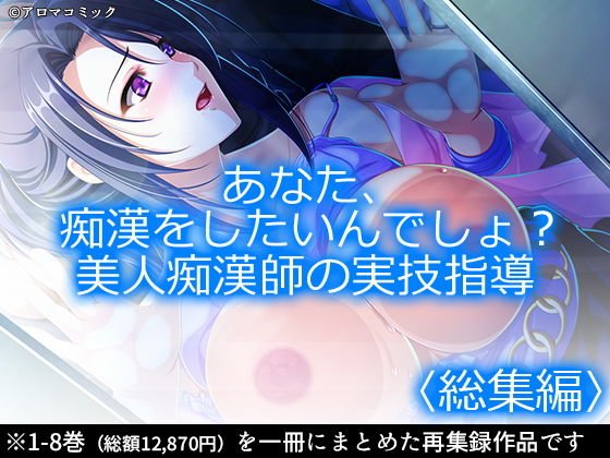 あなた、痴漢をしたいんでしょ？美人痴漢師の実技指導 ＜総集編1-8＞ メイン画像