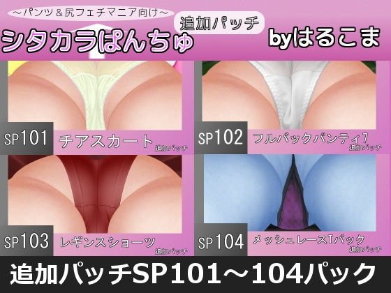 Additional patch SP101-104 pack