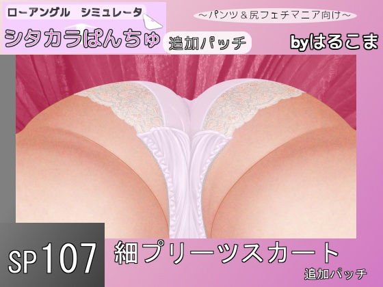 SP107 細プリーツスカート2追加パッチ メイン画像