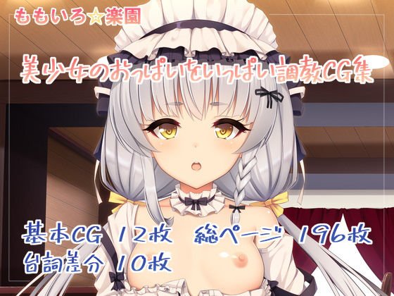 【第3弾】美少女のおっぱいをいっぱい調教CG集 メイン画像