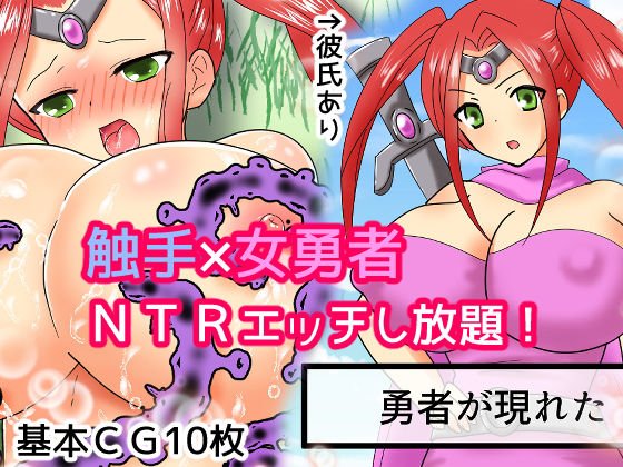 女勇者を触手の俺が寝取ってみた メイン画像