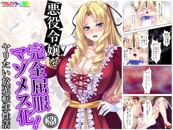 悪役令嬢を完全屈服マゾメス化！ヤリたい放題転生性活 3巻 メイン画像