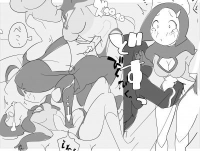 ［ ヒロイン腹パンチ ］囚われのヒロインが連続腹パンチで失神するまで…。 メイン画像