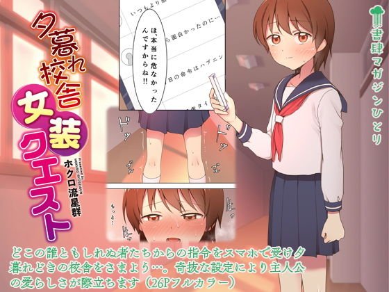 ホクロ流星群 / 夕暮れ校舎女装クエスト メイン画像