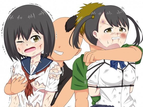 美少女が痛めつけられるイラスト集 メイン画像
