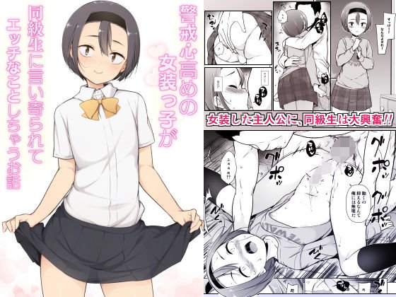 警戒心高めの女装っ子が同級生に言い寄られてエッチなことしちゃうお話 メイン画像