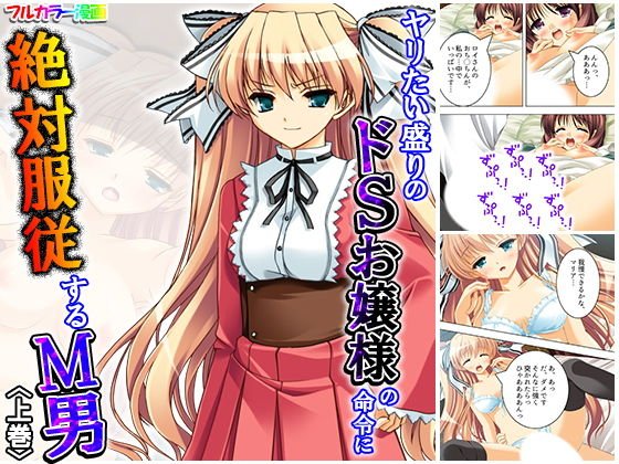 ヤリたい盛りのドSお嬢様の命令に絶対服従するM男 上巻 メイン画像